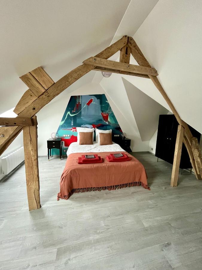 Les Bobos A La Ferme Bed & Breakfast La Madelaine-sous-Montreuil Екстериор снимка